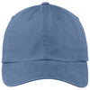 Port Authority Steel Blue Garment Washed Cap