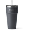 YETI Charcoal Rambler 26 oz Stackable Cup