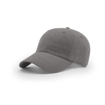 Richardson Charcoal R-Series Garment Washed Twill Cap
