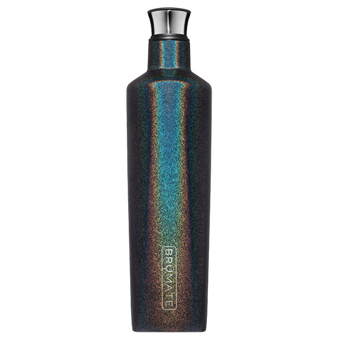 BruMate Glitter Charcoal ReHydration Bottle 25 oz.