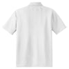 Red House Men's White Contrast Stitch Performance Pique Polo