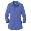Red House Women's Mediterranean Blue 3/4-Sleeve Nailhead Non-Iron Shirt