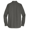 Red House Men's Grey Steel Slim Fit Non-Iron Twill Shirt