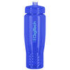 QNCH Royal Blue SAHARA 28 oz. Eco-Polyclear Sports Bottle with Push/Pull Lid