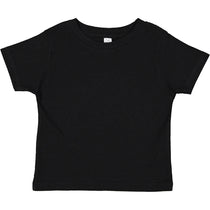 Rabbit Skins Toddler Black Cotton Jersey T-Shirt