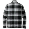 Russell Outdoors Men's Deep Black Plaid Basin Snap Pullover