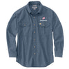 Growmark FS - Carhartt Men's Denim Blue Chambray Fort Solid L/S Shirt