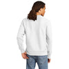 Champion Men's White Reverse Weave Crewneck Sweatshirt