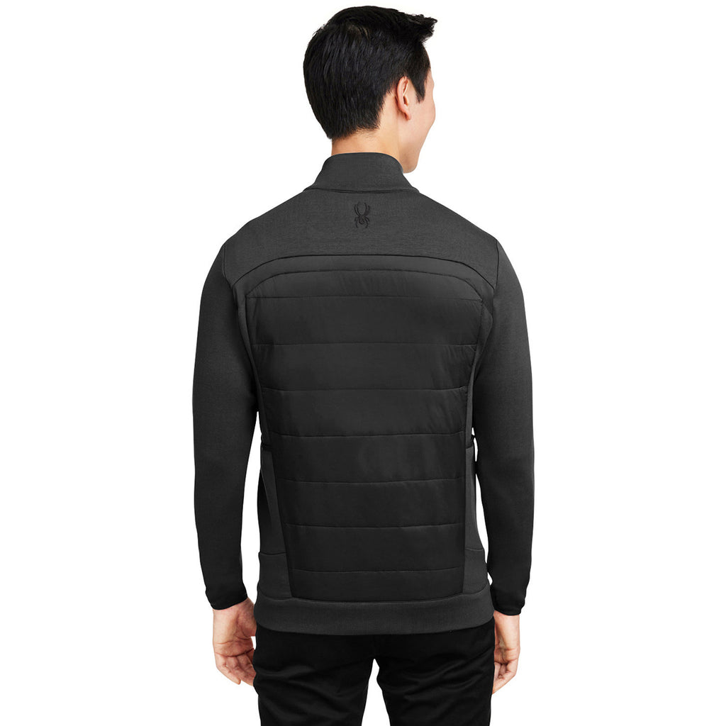 Spyder Men's Black Impact Full Zip Jacket