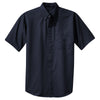 Port Authority Men's Classic Navy Short Sleeve Twill Shirt