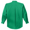 Port Authority Men's Court Green Extended Size Long Sleeve Easy Care Shirt