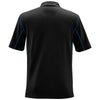 Stormtech Men's Black/Electric Blue Pulse 1/4 Zip Polo