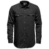 Stormtech Men's Black Blueridge Denim Shirt