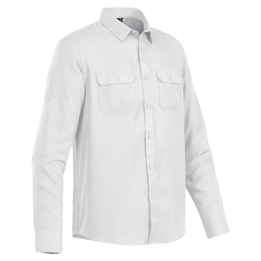 Stormtech Men's White Safari Shirt