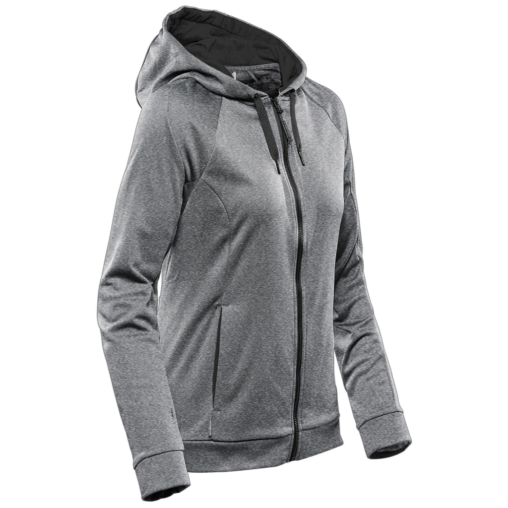 Stormtech Women's Grey Melange Halifax Hoody