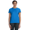 Hanes Women's Bluebell Breeze 4.5 oz. 100% Ringspun Cotton nano-T T-Shirt