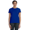 Hanes Women's Deep Royal 4.5 oz. 100% Ringspun Cotton nano-T T-Shirt