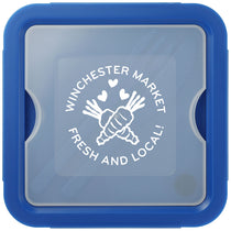 Bullet Blue Recycled Plastic Lunch To Go Set