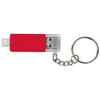 Bullet Red Slot 2-in-1 Charging Keychain