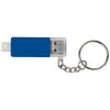 Bullet Royal Blue Slot 2-in-1 Charging Keychain