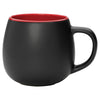 Bullet Black with Red Trim Mecca 14oz Ceramic Mug