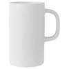 Bullet White Tall 12oz Ceramic Mug