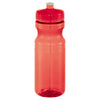 Bullet Translucent Red Easy Squeezy Crystal 24oz. Sports Bottle