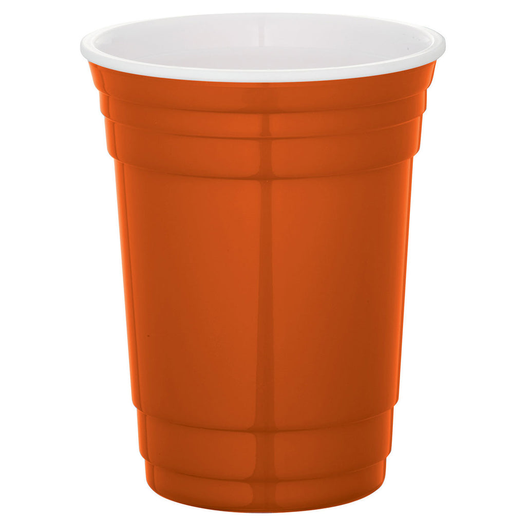 Bullet Orange Tailgate 16oz Party Cup