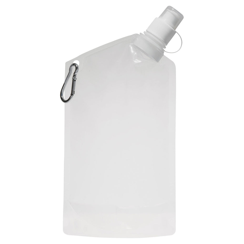 Bullet Clear 20oz Water Bag with Carabiner
