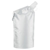 Bullet Metallic Grey 20oz Water Bag with Carabiner