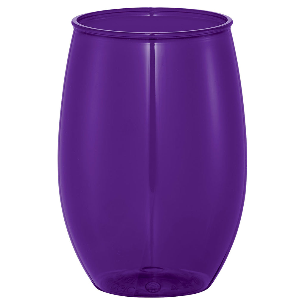 Bullet Translucent Purple Wynwood 16oz Stemless Wine Cup