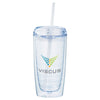 Bullet Clear Twister 16oz Tumbler with Straw