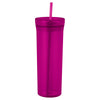 Bullet Translucent Pink Sauron 22oz Tumbler with Straw