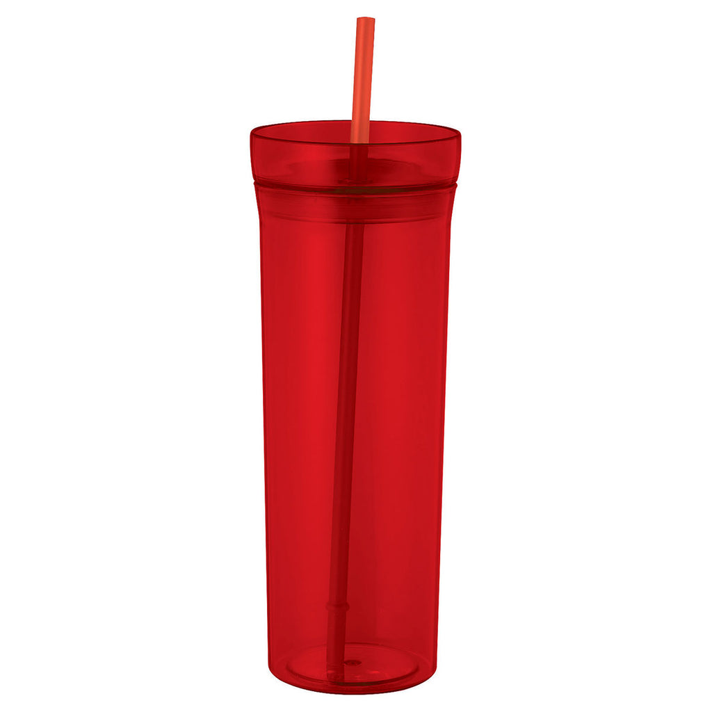 Bullet Translucent Red Sauron 22oz Tumbler with Straw