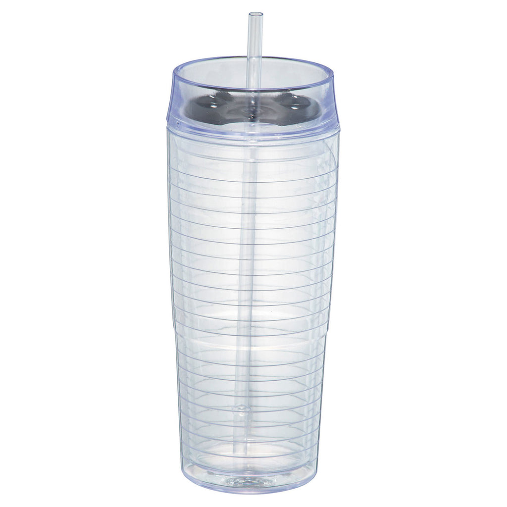 Bullet Clear Xander 20oz Tumbler with Straw