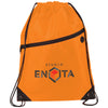 Bullet Orange Robin Drawstring Bag