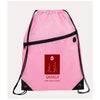 Bullet Pink Robin Drawstring Bag