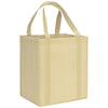 Bullet Cream Hercules Non-Woven Grocery Tote