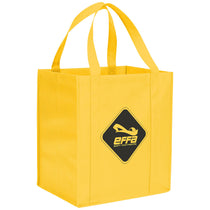 Bullet Yellow Hercules Non-Woven Grocery Tote