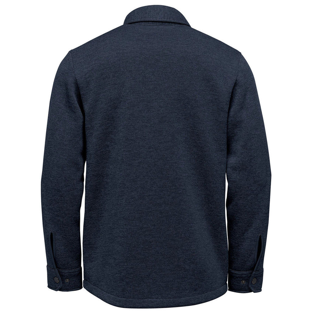 Stormtech Men's Navy Heather Avalante Fleece Shirt