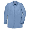 Red Kap Men's Petrol Blue Long Sleeve Industrial Work Shirt