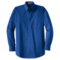CornerStone Men's Royal Long Sleeve SuperPro Twill Shirt