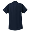 Red Kap Men's Navy Short Sleeve Industrial Work Shirt