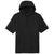 Sport-Tek Men's Black Sport-Wick Fleece Short Sleeve Pullover Hoodie
