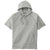 Sport-Tek Men's Light Grey Heather PosiCharge Tri-Blend Wicking Fleece Short Sleeve Hoodie
