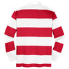 Sport-Tek Men's True Red/White Long Sleeve Rugby Polo