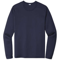 Sport-Tek Men's True Navy Posi-UV Pro Long Sleeve Tee