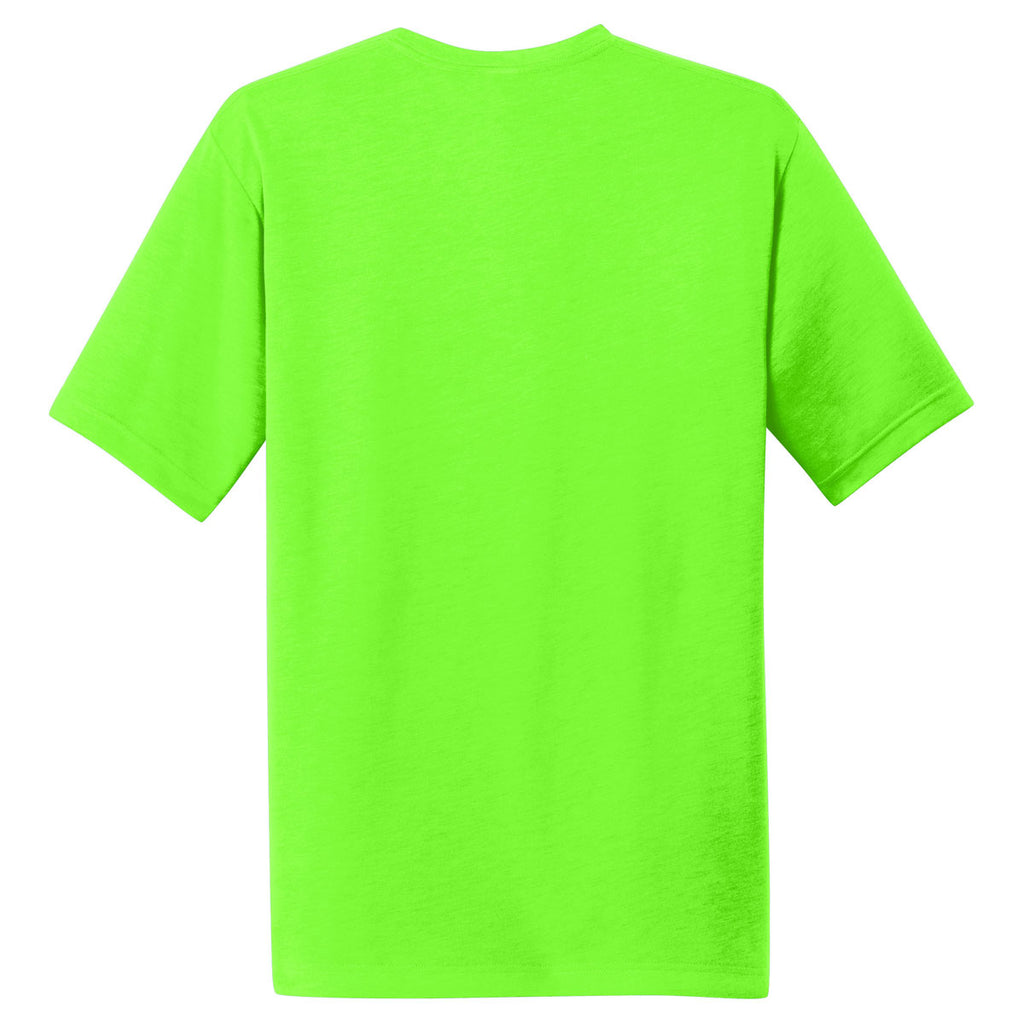 Sport-Tek Men's Neon Green PosiCharge Competitor Cotton Touch Tee