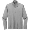 Sport-Tek Men's Light Grey Heather Endeavor 1/4 Zip Pullover