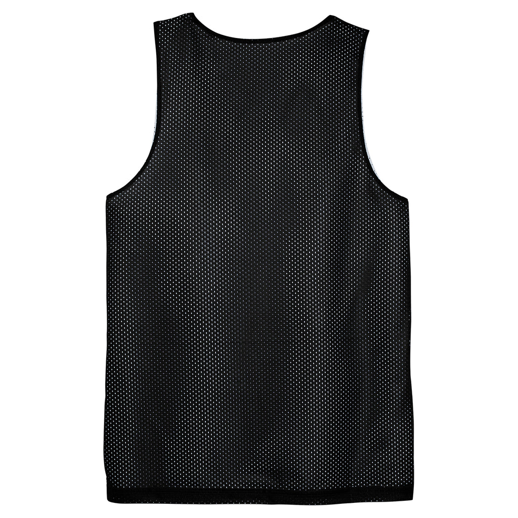 Sport-Tek Men's Black PosiCharge Classic Mesh Reversible Tank